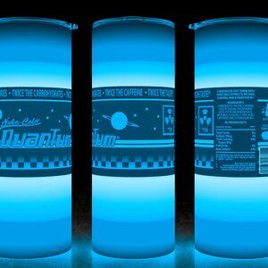 Glow in the Dark Nuka Cola Quantum - Fallout Gaming Drink Cup Mug Tumbler 20oz